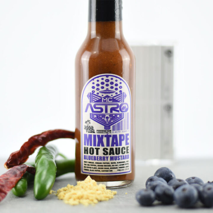 Blueberry Mustard Hot Sauce