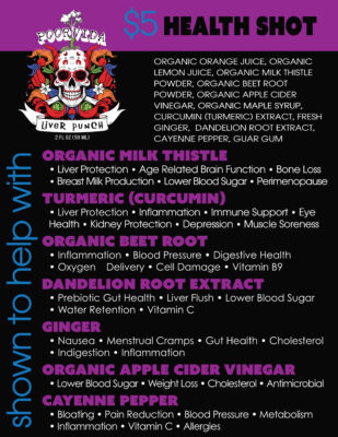 Liver Shot Ingredient Details