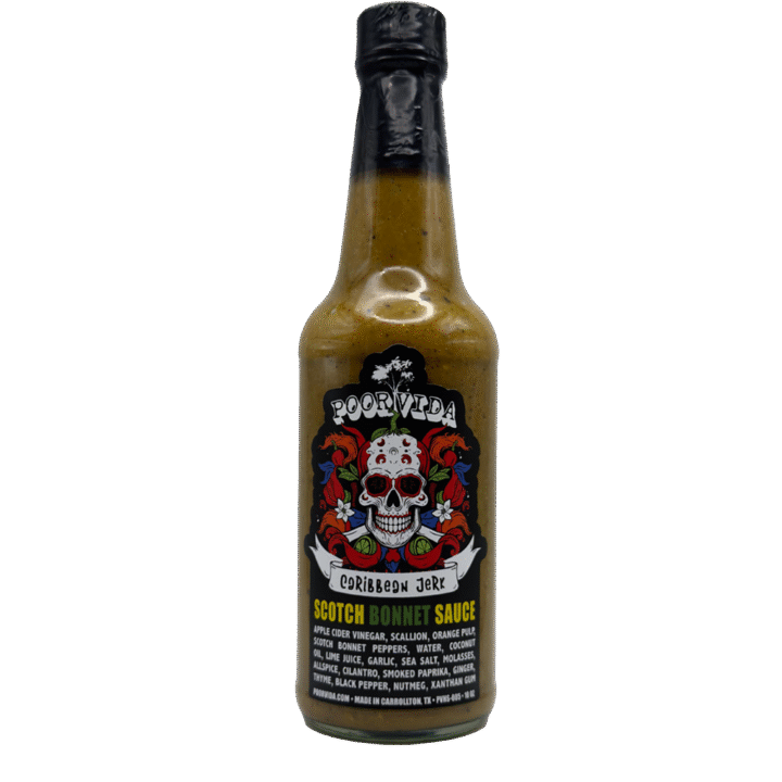 Poor Vida Caribbean Jerk - Scotch Bonnet Limited Edition Sauce