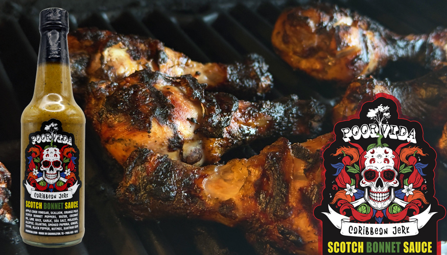 Caribbean Jerk - Scotch Bonnet Limited Edition Sauce now available
